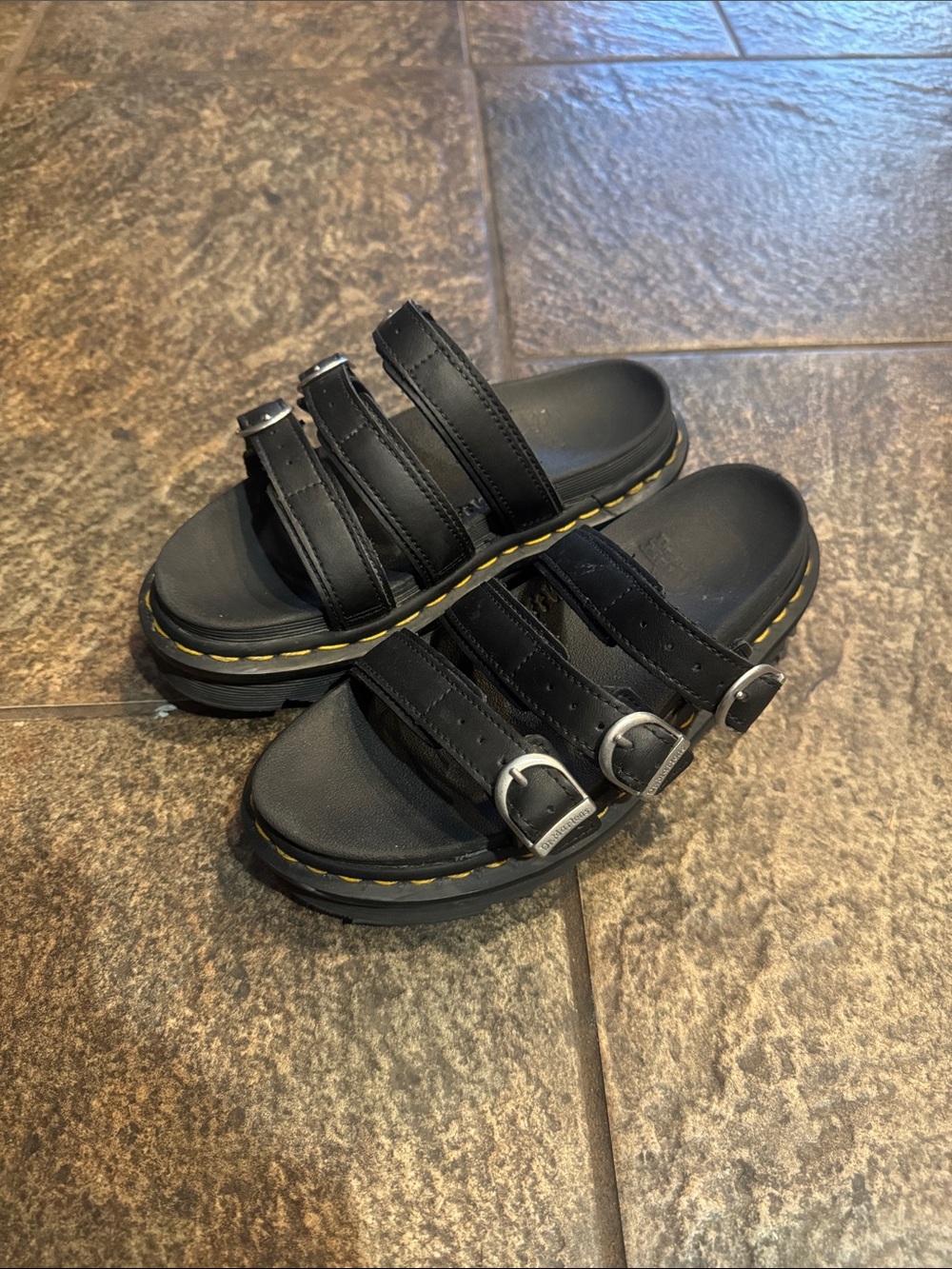 Dr. Martens Blaire Slide Leather Sandals